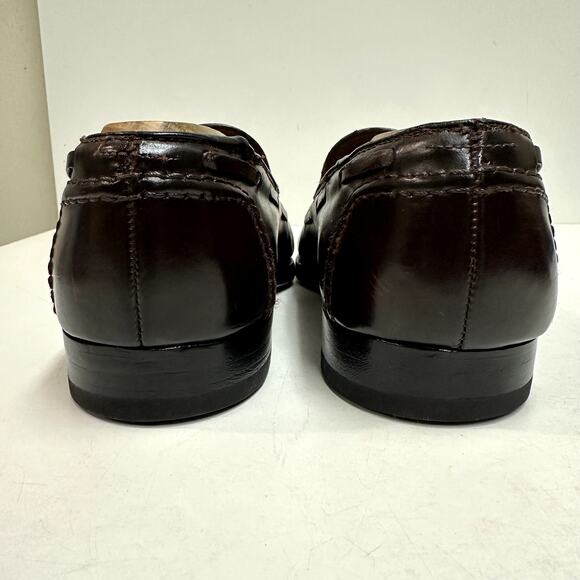 Alden Restoration x Brooks Brothers 772 Color 8 Shell Cordovan Tassel Loafer 8 D - Picture 7 of 12